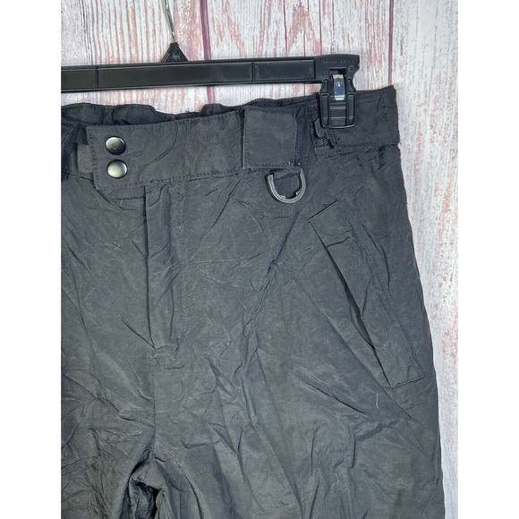 Sport Essentials Snow Ski Pants Insulated Waterproof Unisex Kids Black Size 16 - Picture 3 of 5